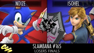 Slambana 165 Losers Finals NOIZE Sonic vs isohel Link [upl. by Oinotnanauj]