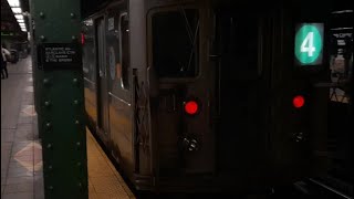 R62A and R142A 4 train action [upl. by Macomber]