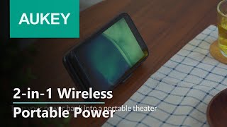 Unrivaled Wireless Charging Power Bank 10000mAh 18W PD Charging from AUKEY PBWL02 [upl. by Sansen]