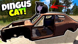 Im Building DINGUS CAT a Car in My Summer Car [upl. by Irroc]