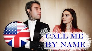 Fedez Francesca Michielin  Chiamami Per Nome  ENGLISH TRANSLATION Sanremo 2021 [upl. by Mercer942]