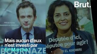 Les affiches des candidats LR aux législatives cest compliqué [upl. by Ayaj236]