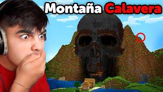 Comprobé el Misterio de La Montaña Calavera en Minecraft que es Real [upl. by Laurentium]