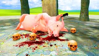 Secret Experiment ZOOCHOSIS Mutant Pig  Garrys Mod [upl. by Atneciv]