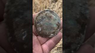 horse boss saddlers badge metal detecting Scotland ancient fields of Stirling [upl. by Koralle]