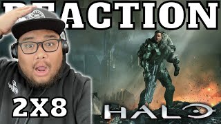 Halo 2x8 FINALE REACTION quotHaloquot [upl. by Elyod494]