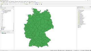 Postleitzahlen in QGIS zusammenfassen [upl. by Neeroc49]