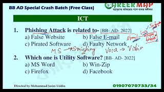 ICT Full Syllabus Target BBAD amp All Banks MCQ Exam [upl. by Subak759]