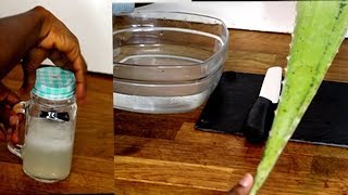 GEL ALOE VERA FAIT MAISON [upl. by Assilam617]