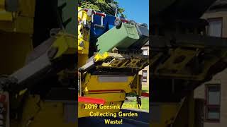 2019 Geesink Norba GPM IV Collecting Garden Waste In Dacorum bintruck garbagetruck [upl. by Adianes]