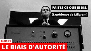 Biais Cognitifs VS Cerveau 5  LE BIAIS D’AUTORITÉ expérience Milgram [upl. by Blader521]