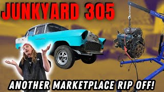 Junkyard 305 SBC GambleWill It Even Turn Over Stop Buying Junkyard Motors [upl. by Nigem]