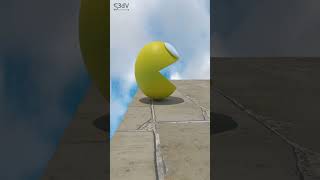 JUMP PACMAN JUUUMP  🙏😯😱pacman funny stickman [upl. by Silohcin]