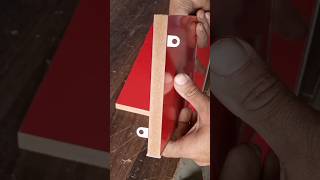 Diy Floating Shelves Wood joints Shelves pin Rack Hinging on wall woodworking diy shorts short [upl. by Tehr830]