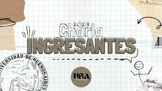 ¡TODA LA INFO PARA INGRESAR A LA UBA  UBA XXICBC [upl. by Dannie]