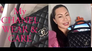 Chanel Coco Handle Wear and Tear 6 years and how I clean it [upl. by Small585]