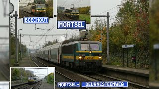 NMBS SNCB  HLE 21 HLE 27  M5 Mortsel MortselDeurnesteenweg Boechout 8XI2024 [upl. by Adnilab]