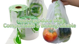 Biodegradable and compostable produce bags [upl. by Nnylyak149]