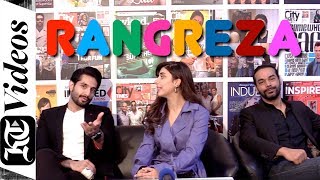 The stars of Pakistani musical romance drama RANGREZA talks to KT [upl. by Irrabaj169]