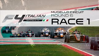 Italian F4 Championship Certified by FIA  Mugello Circuit round 6  Race 1 [upl. by Notserp240]