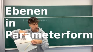 Ebenen in Parameterform [upl. by Tizes]