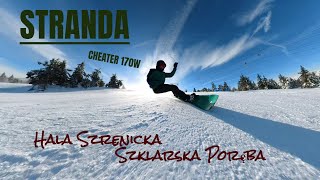 Stranda Cheater  Hala Szrenicka 022022  Windy Bluebird Day [upl. by Golanka]