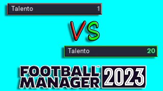 Como Afecta El Talento Al Desarrollo En Football Manager [upl. by Lainahtan]