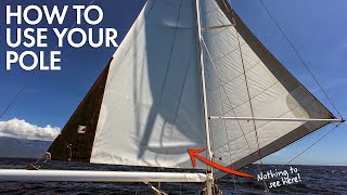 How To Sail Wing On Wing  Crossing the Lombok Strait to Bali  Ep 377 [upl. by Raphael142]