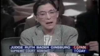 Ruth Bader Ginsburg on Cameras in the Court [upl. by Namso]