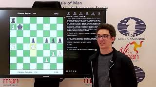 Fabiano Caruana joins Fiona SteilAntoni in the studio to analyse his win against Etienne Bacrot [upl. by Ahseral]