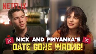 Priyanka Chopra amp Nick Jonass Awkward Date [upl. by Ial]