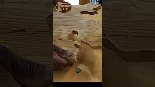 How to repair your wood project during the build woodworking how to DIY [upl. by Ahseenal]