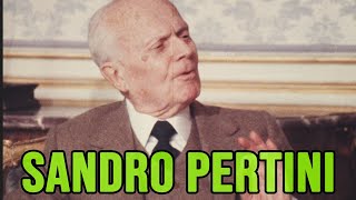 SANDRO PERTINI intervistato da Enzo Biagi 1 [upl. by Dorette]