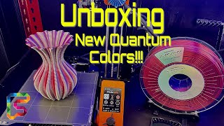 Unboxing Three New Quantum Coextrusion Filaments [upl. by Belva]