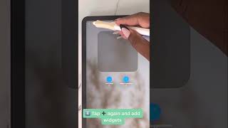 Create a Smart Stack widget on your iPad with this Step by Step Tutorial 💫 [upl. by Dorrej]