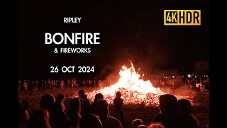 Ripley Bonfire 2024 [upl. by Kristoffer]