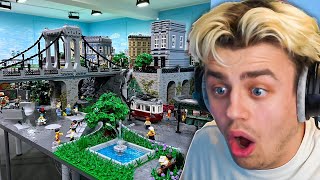 Endlich bekommt die LEGO Stadt einen SKATEPARK Bob Brickman I Papaplatte Reaction [upl. by Litt]