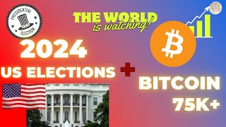 Bitcoin Soars Above 75K FX Chart Analysis amp Yen Outlook PostUS Elections November 6th 2024 [upl. by Thirzi269]