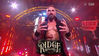 Ridge Holland Entrance  WWE NXT November 19 2024 [upl. by Ilse]