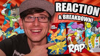 LEGENDARY POKEMON RAP CYPHER PART 2 Reaction amp Breakdown Cam Steady ft Mat4yo amp More [upl. by Nahtnaoj]