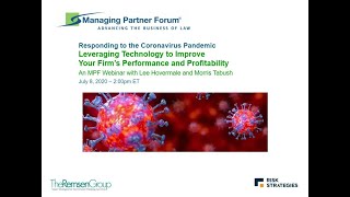 MPF Webinar  quotLeveraging Technology to Improve Firm Performance and Profitabilityquot [upl. by Pearson20]