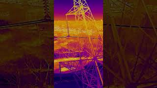 Power Line Inspection with SIRAS  Pro Drone W Thermal  Visible Camera Payload [upl. by Lucilla888]