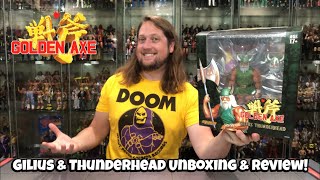 Gilius amp Thunderhead Golden Axe Unboxing amp Review [upl. by Chipman]