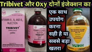 Tribivet और Oxy दोनों injection का एक साथ उपयोग करना सही है या सबसे बड़ा खतरा Vet injection [upl. by Airotkiv]