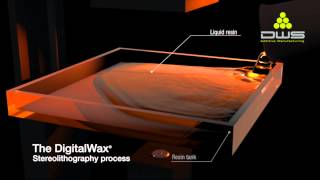 DWS  3D Printer Stereolithography [upl. by Ordnazil]