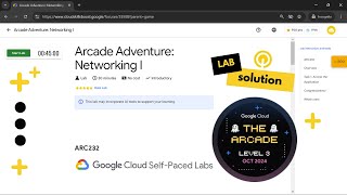 Arcade Adventure Networking I SOLUTION  Qwiklabs  Arcade [upl. by Arbmik]