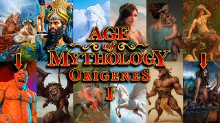 El ORIGEN de las UNIDADES MÍTICAS de Age of Mythology Retold PARTE 1 GRIEGOS [upl. by Nycila]