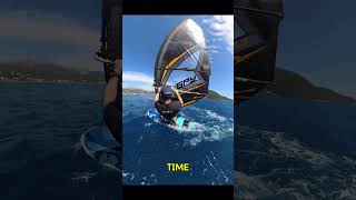 3pointTACK how to improve your windsurfing windsurf insta360 [upl. by Seldan]