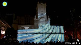 Mapping sobre el Cabildo Festejos por el Bicentenario de la Revolución de Mayo [upl. by Tanney]