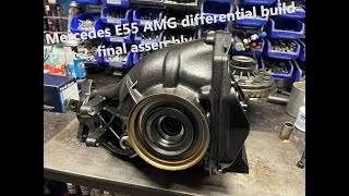 Mercedes E55 AMG differential rebuild  PART 2 Final assembly [upl. by Bria]